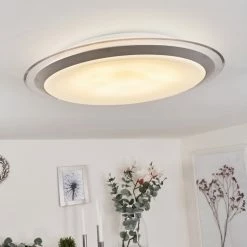 Hofstein Sapioris Deckenleuchte LED Silber, 1-flammig 17 Hofstein Sapioris Deckenleuchte LED Silber, 1-flammig -LED Leuchten Verkäufe sapioris deckenleuchte h3542378 6