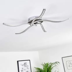 Hofstein Saskatoon Deckenleuchte LED Nickel-Matt, 5-flammig 36 Hofstein Saskatoon Deckenleuchte LED Nickel-Matt, 5-flammig -LED Leuchten Verkäufe saskatoon deckenleuchte h3008263 17