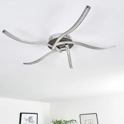 Hofstein Saskatoon Deckenleuchte LED Nickel-Matt, 5-flammig 23 Hofstein Saskatoon Deckenleuchte LED Nickel-Matt, 5-flammig -LED Leuchten Verkäufe saskatoon deckenleuchte h3008263 4