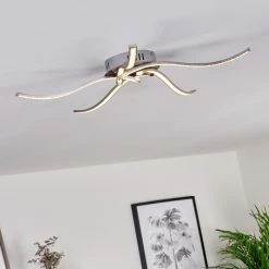 Hofstein Saskatoon Deckenleuchte LED Nickel-Matt, 5-flammig 25 Hofstein Saskatoon Deckenleuchte LED Nickel-Matt, 5-flammig -LED Leuchten Verkäufe saskatoon deckenleuchte h3008263 6