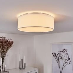 Hofstein Saura Deckenleuchte LED Weiß, 1-flammig