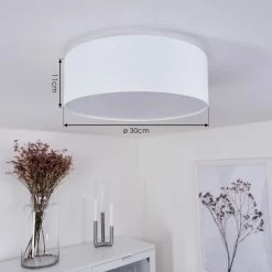 Hofstein Saura Deckenleuchte LED Weiß, 1-flammig -LED Leuchten Verkäufe saura deckenleuchte h3436660 3