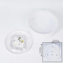 Hofstein Saura Deckenleuchte LED Weiß, 1-flammig -LED Leuchten Verkäufe saura deckenleuchte h3436660 4