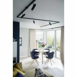 SCHÖNER WOHNEN-Kollektion Deckenspot HV-Track Lina "Stina" LED Schwarz, 1-flammig