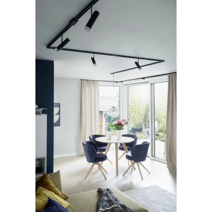 SCHÖNER WOHNEN-Kollektion Deckenspot HV-Track Lina "Stina" LED Schwarz, 1-flammig 1 SCHÖNER WOHNEN-Kollektion Deckenspot HV-Track Lina "Stina" LED Schwarz, 1-flammig