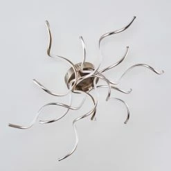 Hofstein Scugog Deckenleuchte LED Nickel-Matt, 6-flammig -LED Leuchten Verkäufe scugog deckenleuchte h3009932 14