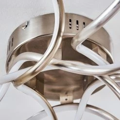 Hofstein Scugog Deckenleuchte LED Nickel-Matt, 6-flammig -LED Leuchten Verkäufe scugog deckenleuchte h3009932 16