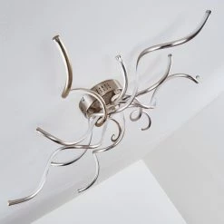 Hofstein Scugog Deckenleuchte LED Nickel-Matt, 6-flammig -LED Leuchten Verkäufe scugog deckenleuchte h3009932 5