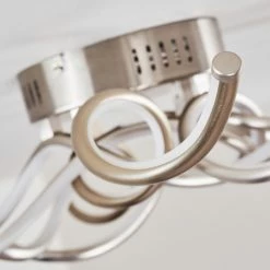 Hofstein Scugog Deckenleuchte LED Nickel-Matt, 1-flammig -LED Leuchten Verkäufe scugog deckenleuchte h3110751 do1 13