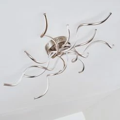 Hofstein Scugog Deckenleuchte LED Nickel-Matt, 1-flammig -LED Leuchten Verkäufe scugog deckenleuchte h3110751 do1 2