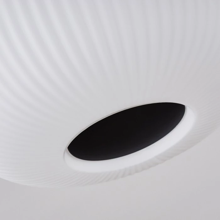 Hofstein Sebep Deckenleuchte LED Schwarz, 1-flammig 3 Hofstein Sebep Deckenleuchte LED Schwarz, 1-flammig – Bild 3