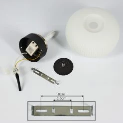 Hofstein Sebep Deckenleuchte LED Schwarz, 1-flammig 14 Hofstein Sebep Deckenleuchte LED Schwarz, 1-flammig -LED Leuchten Verkäufe sebep deckenleuchte h3391259 4