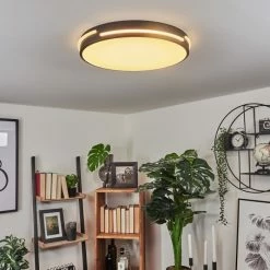 Hofstein Seewen Deckenleuchte LED Schwarz, Weiß, 1-flammig, Fernbedienung 18 Hofstein Seewen Deckenleuchte LED Schwarz, Weiß, 1-flammig, Fernbedienung -LED Leuchten Verkäufe seewen deckenleuchte h3550250 6