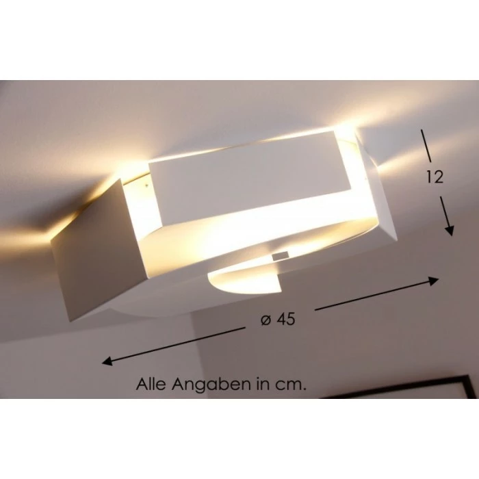 Selene COSMO Deckenleuchte LED Weiß, 3-flammig 2 Selene COSMO Deckenleuchte LED Weiß, 3-flammig – Bild 2