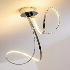 Hofstein Sepino Deckenleuchte LED Chrom, 1-flammig 25 Hofstein Sepino Deckenleuchte LED Chrom, 1-flammig -LED Leuchten Verkäufe sepino deckenleuchte h165950 10