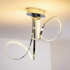 Hofstein Sepino Deckenleuchte LED Chrom, 1-flammig 23 Hofstein Sepino Deckenleuchte LED Chrom, 1-flammig -LED Leuchten Verkäufe sepino deckenleuchte h165950 8