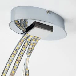 Hofstein Sepino Deckenleuchte LED Chrom, 1-flammig -LED Leuchten Verkäufe sepino deckenleuchte h165967 8