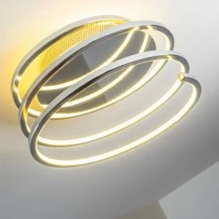 Hofstein Sepino Deckenleuchte LED Chrom, 1-flammig -LED Leuchten Verkäufe sepino deckenleuchte h165998 4