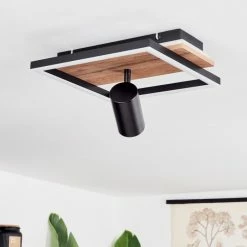 Hofstein Sequeira Deckenleuchte LED Schwarz, Holz hell, Holzoptik, 2-flammig 14 Hofstein Sequeira Deckenleuchte LED Schwarz, Holz hell, Holzoptik, 2-flammig -LED Leuchten Verkäufe sequeira deckenleuchte h3584767 4