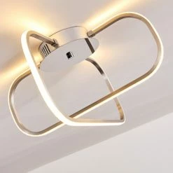 Hofstein Serre Deckenleuchte LED Chrom, 1-flammig -LED Leuchten Verkäufe serre deckenleuchte h167503 13