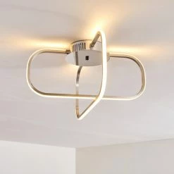 Hofstein Serre Deckenleuchte LED Chrom, 1-flammig -LED Leuchten Verkäufe serre deckenleuchte h167503 15