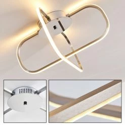 Hofstein Serre Deckenleuchte LED Chrom, 1-flammig -LED Leuchten Verkäufe serre deckenleuchte h167503 18