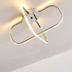 Hofstein Serre Deckenleuchte LED Chrom, 1-flammig -LED Leuchten Verkäufe serre deckenleuchte h167503 7