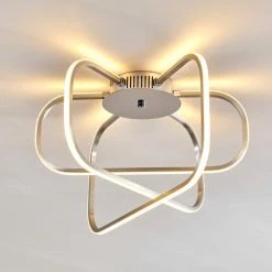 Hofstein Serre Deckenleuchte LED Chrom, 1-flammig 35 Hofstein Serre Deckenleuchte LED Chrom, 1-flammig -LED Leuchten Verkäufe serre deckenleuchte h167510 14