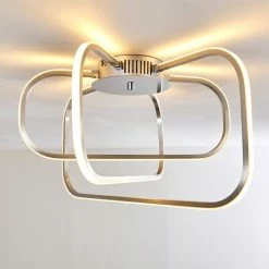 Hofstein Serre Deckenleuchte LED Chrom, 1-flammig 38 Hofstein Serre Deckenleuchte LED Chrom, 1-flammig -LED Leuchten Verkäufe serre deckenleuchte h167510 17