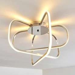 Hofstein Serre Deckenleuchte LED Chrom, 1-flammig 23 Hofstein Serre Deckenleuchte LED Chrom, 1-flammig -LED Leuchten Verkäufe serre deckenleuchte h167510 2