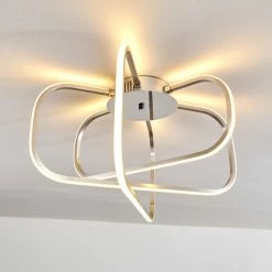 Hofstein Serre Deckenleuchte LED Chrom, 1-flammig 30 Hofstein Serre Deckenleuchte LED Chrom, 1-flammig -LED Leuchten Verkäufe serre deckenleuchte h167510 9