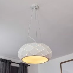 Hofstein Shouver Deckenleuchte LED Weiß, 1-flammig -LED Leuchten Verkäufe shouver deckenleuchte h3387214 16