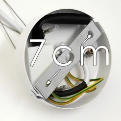 Hofstein Shouver Deckenleuchte LED Weiß, 1-flammig -LED Leuchten Verkäufe shouver deckenleuchte h3387214 18