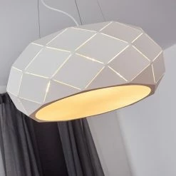 Hofstein Shouver Deckenleuchte LED Weiß, 1-flammig -LED Leuchten Verkäufe shouver deckenleuchte h3387214 6