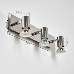 Hofstein Sibarco Wandleuchte LED Chrom, 3-flammig 13 Hofstein Sibarco Wandleuchte LED Chrom, 3-flammig -LED Leuchten Verkäufe sibarco wandleuchte h3548219 3