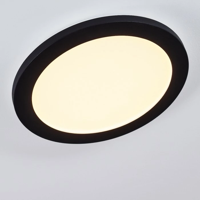 Hofstein Siguna Deckenleuchte LED Schwarz, 1-flammig 9 Hofstein Siguna Deckenleuchte LED Schwarz, 1-flammig – Bild 9