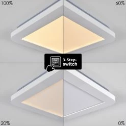 Hofstein Siguna Deckenpanel LED Weiß, 1-flammig -LED Leuchten Verkäufe siguna deckenpanel h3274200 2