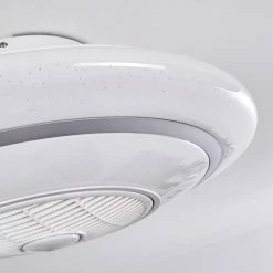 Hofstein Sitges Deckenventilator LED Weiß, 1-flammig, Fernbedienung -LED Leuchten Verkäufe sitges deckenventilator h3335109 10