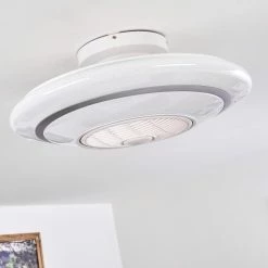 Hofstein Sitges Deckenventilator LED Weiß, 1-flammig, Fernbedienung -LED Leuchten Verkäufe sitges deckenventilator h3335109 5