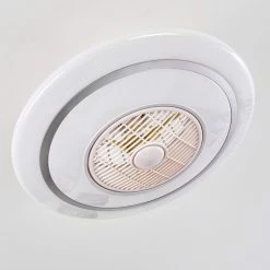 Hofstein Sitges Deckenventilator LED Weiß, 1-flammig, Fernbedienung -LED Leuchten Verkäufe sitges deckenventilator h3335109 8