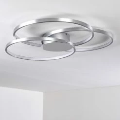 Hofstein Skanes Deckenleuchte LED Nickel-Matt, 1-flammig 52 Hofstein Skanes Deckenleuchte LED Nickel-Matt, 1-flammig -LED Leuchten Verkäufe skanes deckenleuchte h3273562 do1 24