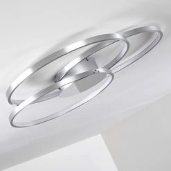 Hofstein Skanes Deckenleuchte LED Nickel-Matt, 1-flammig 55 Hofstein Skanes Deckenleuchte LED Nickel-Matt, 1-flammig -LED Leuchten Verkäufe skanes deckenleuchte h3273562 do1 27