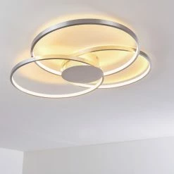 Hofstein Skanes Deckenleuchte LED Nickel-Matt, 1-flammig 33 Hofstein Skanes Deckenleuchte LED Nickel-Matt, 1-flammig -LED Leuchten Verkäufe skanes deckenleuchte h3273562 do1 5