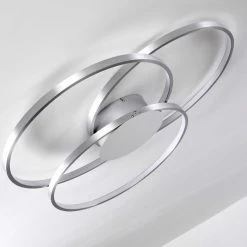 Hofstein Skanes Deckenleuchte LED Nickel-Matt, 1-flammig 34 Hofstein Skanes Deckenleuchte LED Nickel-Matt, 1-flammig -LED Leuchten Verkäufe skanes deckenleuchte h3273562 do1 6