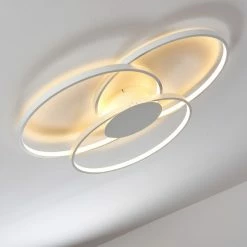 Hofstein Skanes Deckenleuchte LED Weiß, 1-flammig -LED Leuchten Verkäufe skanes deckenleuchte h3273586 do1 11