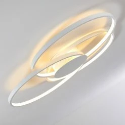 Hofstein Skanes Deckenleuchte LED Weiß, 1-flammig -LED Leuchten Verkäufe skanes deckenleuchte h3273586 do1 8