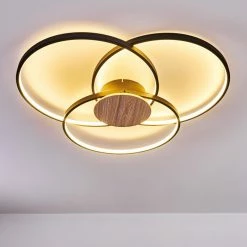 Hofstein Skanes Deckenleuchte LED Schwarz, 1-flammig -LED Leuchten Verkäufe skanes deckenleuchte h3323557 15