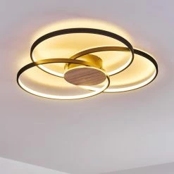 Hofstein Skanes Deckenleuchte LED Schwarz, 1-flammig -LED Leuchten Verkäufe skanes deckenleuchte h3323557 9