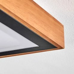 Hofstein Sobredo Deckenleuchte LED Schwarz, Naturfarben, 1-flammig -LED Leuchten Verkäufe sobredo deckenleuchte h3460283 2