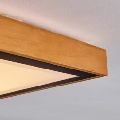 Hofstein Sobredo Deckenleuchte LED Schwarz, Naturfarben, 1-flammig -LED Leuchten Verkäufe sobredo deckenleuchte h3460283 5